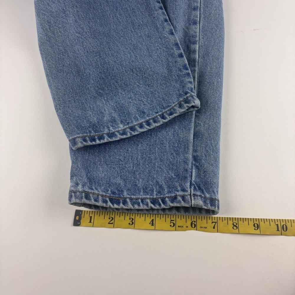 Levis 560 Men's 36x32 Jeans Loose Fit Tapered Medium Wash USA 90s Denim Vintage - Picture 12 of 13